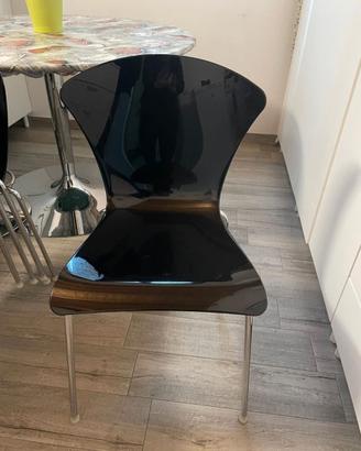 Sedia (x6) in policarbonato - nero