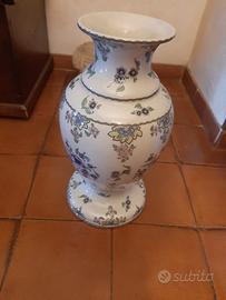 Vaso ACF ceramica fiorentina dipinto a mano 40 cm