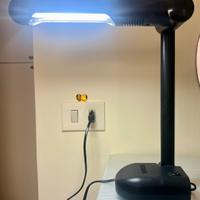 Lampada da scrivania con doppio tubo al neon €8