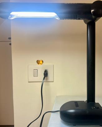 Lampada da scrivania con doppio tubo al neon €8