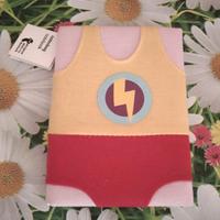 Notebook Notesbog Supereroe con mantello rosso