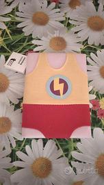 Notebook Notesbog Supereroe con mantello rosso