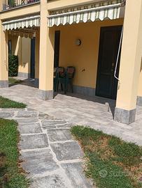 Appartamento indip. con giardino - lago di Monate