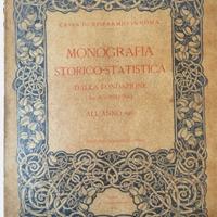 Volume monografico del 1911 Cassa di Risp. Roma