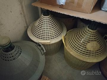 7 DAMIGIANE 54 litri