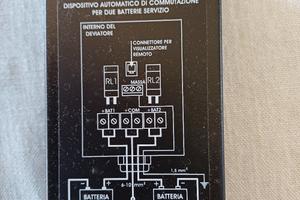 camper roulotte deviatore multibatteria helios