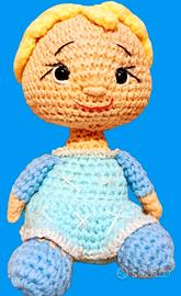 bambolina amigurumi Elsa