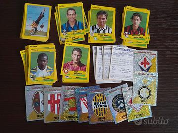 100 figurine diverse 1996 1997 calciatori panini