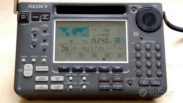 Sony ICF SW55 radio ricevitore hf/am/fm intonso usato  Milano