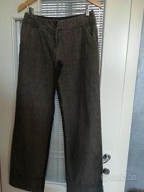 pantalone donna bicolore