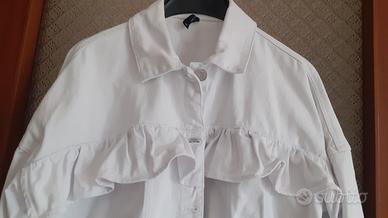 giacca jeans bianca Calliope