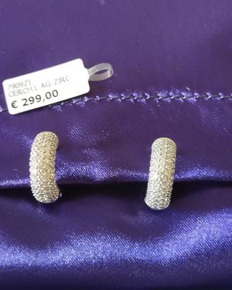 orecchini in argento Ti Sento Milano 