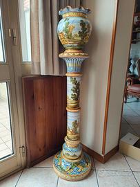 Porta vaso in ceramica artigianale di Nereto