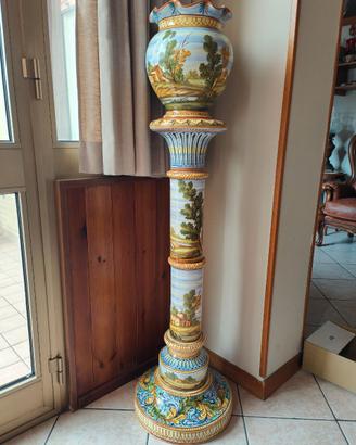 Porta vaso in ceramica artigianale di Nereto