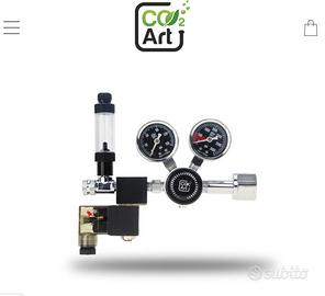 Regolatore co2 art per acquario