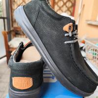 scarpe uomo DUDE in pelle nera n. 41