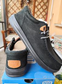 scarpe uomo DUDE in pelle nera n. 41