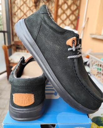 scarpe uomo DUDE in pelle nera n. 41