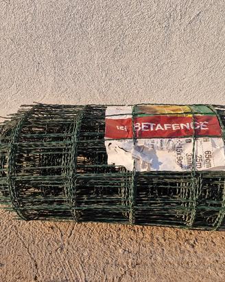 Rete metallica plastificata Betafence 25 m (nuovo)