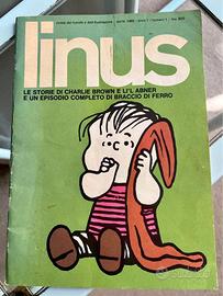 Rivista Linus Anno 1 Nr 1 Aprile 65 prima ristampa