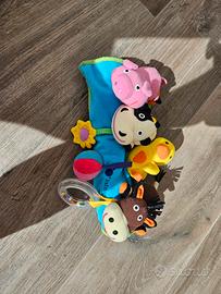 peluche per passeggino