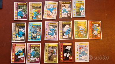 
🧙♂️ Carte Puffi Vintage da Collezione – RARE! 
