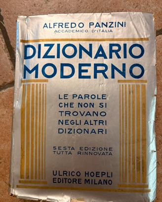 Dizionario moderno A.Panzini VI edizione