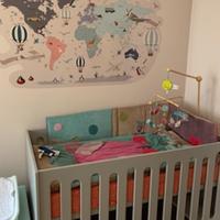 Letto evolutivo QUAX   70x140 faggio + materasso