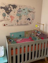 Letto evolutivo QUAX   70x140 faggio + materasso