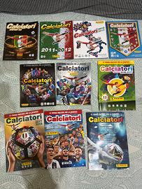 ALBUM CALCIATORI PANINI DAL 2010 - 2020 COMPLETI