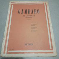 Gambaro per clarinetto