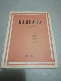 Gambaro per clarinetto