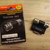 Microfono Tascam iM2 per iPhone 4/4s - iPad/iPad2