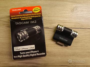 Microfono Tascam iM2 per iPhone 4/4s - iPad/iPad2