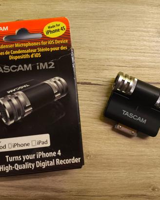 Microfono Tascam iM2 per iPhone 4/4s - iPad/iPad2