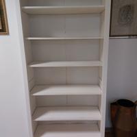 Libreria laccata bianca