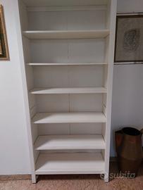 Libreria laccata bianca