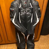 Tuta in pelle moto per uomo