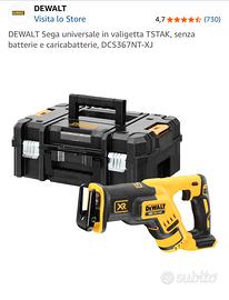 DEWALT SEGA  DCS367NT-XJ in valigetta