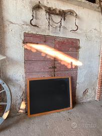 LAVAGNA SCUOLA LEGNO ARDESIA 130 X 100