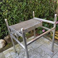 Barbeque in acciaio mai usato