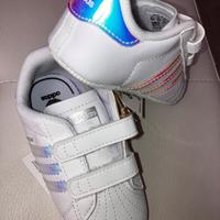 Scarpine da culla Adidas superstar crib