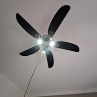 lampadario a ventilatore 