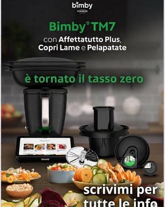 Bimby tm7+ affettatutto+ coprilame