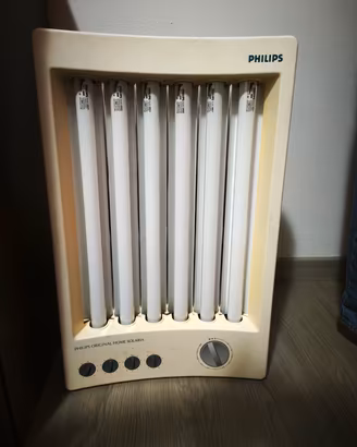 lampada abbronzante mezzo busto