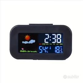 Sveglia Stazione Meteo Colori NUOVA con Scatola ⏰