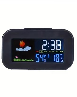 Sveglia Stazione Meteo Colori NUOVA con Scatola ⏰
