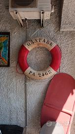 Antico salvagente da recupero navale