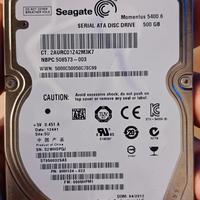 Hard disk Seagate 500gb da 2.5"