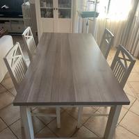 Set da pranzo (tavolo e sedie) GAMI